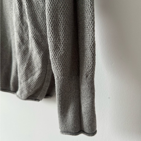 Garage Gray Sweater with Criss-cross Back - Picture 3 of 5